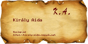 Király Aida névjegykártya